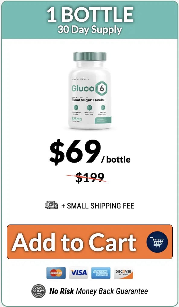 gluco6 1 bottle